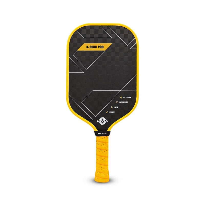 Nivia Pickleball Paddle K-5000 PRO - Black/Orange Nivia Pickleball Paddle K-5000 PRO - Black/Orange