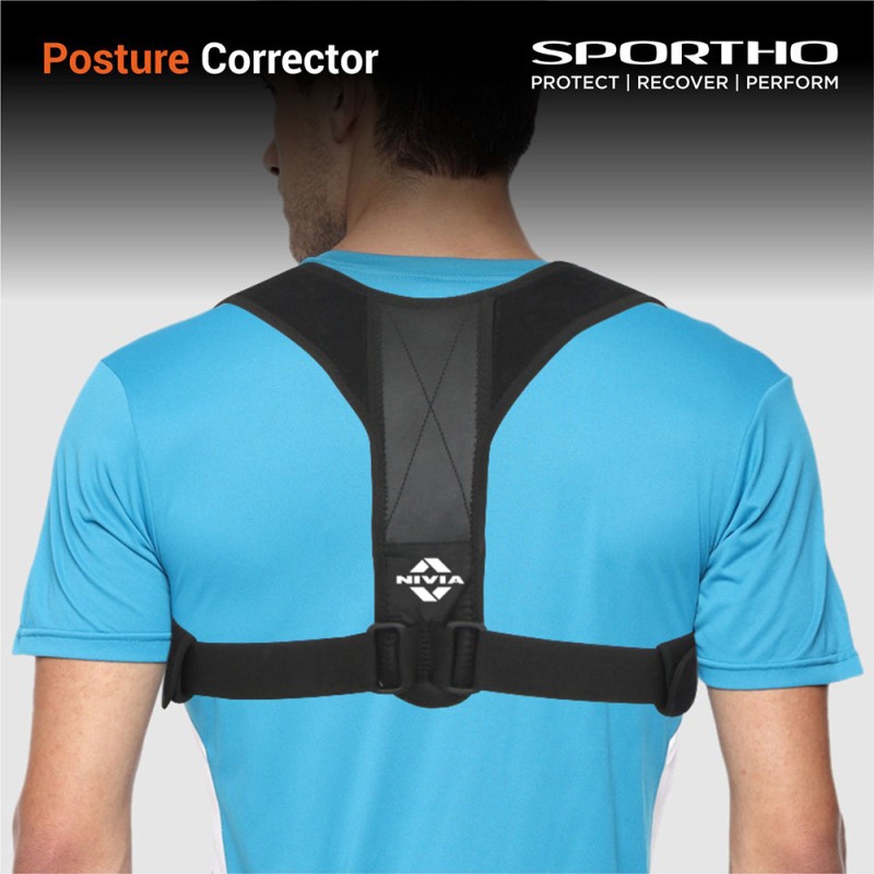 Nivia Posture Corrector - Black Nivia Posture Corrector - Black