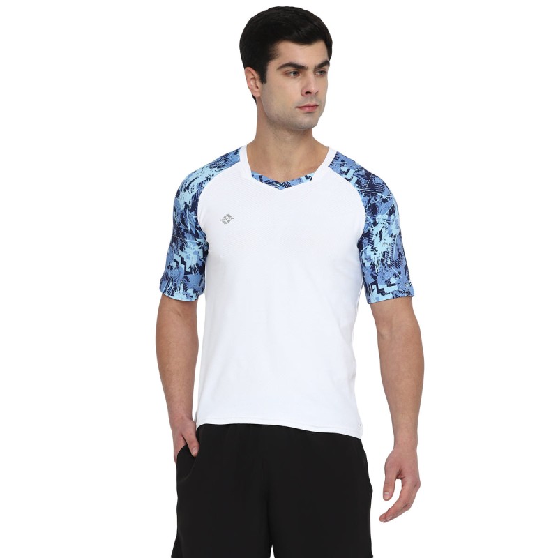 Nivia Powerstrike Tee - White Nivia Powerstrike Tee - White