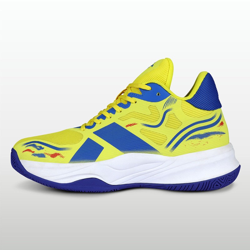 Nivia Prisma Basketball Shoe - Blue/Yellow Nivia Prisma Basketball Shoe - Blue/Yellow