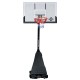 Nivia Pro Dunk Portable Basketball Set with Acrylic Board - Multicolor