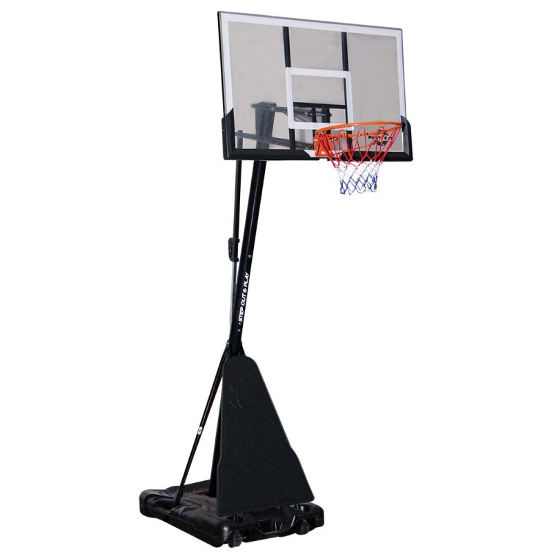 Nivia Pro Dunk Portable Basketball Set with Acrylic Board - Multicolor