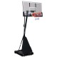 Nivia Pro Dunk Portable Basketball Set with Acrylic Board - Multicolor
