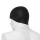 Nivia Pro Silicone Swimming Cap - Black