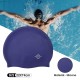 Nivia Pro Silicone Swimming Cap - Black