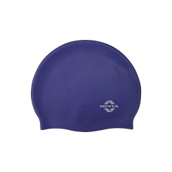 Nivia Pro Silicone Swimming Cap - Navy Blue