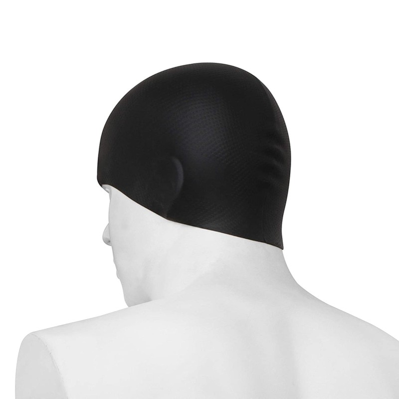Nivia Pro Silicone Swimming Cap - Navy Blue
