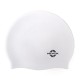 Nivia Pro Silicone Swimming Cap - White