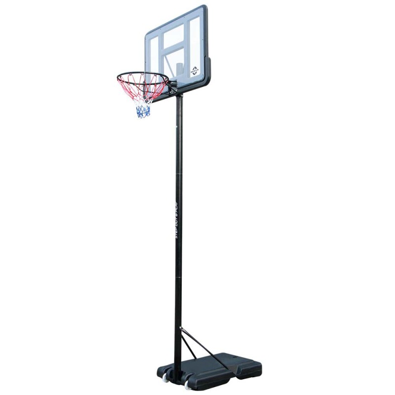 Nivia Pro Slam Force Portable Basketball Set with Acrylic Board - Multicolor