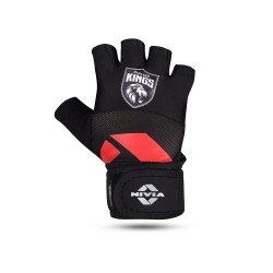 Nivia PUNJAB KINGS X NIVIA FORGE CROSS TRAINING GLOVES - Black Nivia PUNJAB KINGS X NIVIA FORGE CROSS TRAINING GLOVES - Black