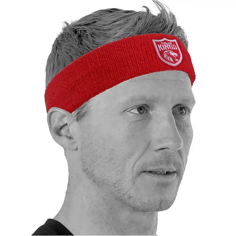 Nivia PUNJAB KINGS X NIVIA PERFORMANCE HEADBAND - Red Nivia PUNJAB KINGS X NIVIA PERFORMANCE HEADBAND - Red
