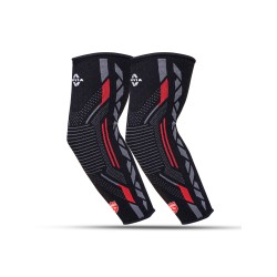 Nivia PUNJAB KINGS X NIVIA KNITTED ELBOW SUPPORT - Black/Red
