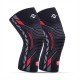 Nivia PUNJAB KINGS x NIVIA KNITTED KNEE SUPPORT - Black/Red Nivia PUNJAB KINGS x NIVIA KNITTED KNEE SUPPORT - Black/Red
