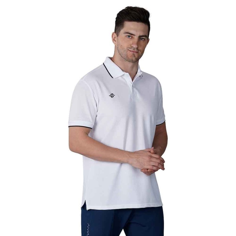 Nivia Ray Polo-17 Pique T-Shirt - Light Grey Nivia Ray Polo-17 Pique T-Shirt - Light Grey