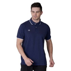 Nivia Ray Polo-17 Pique T-Shirt - Navy Blue