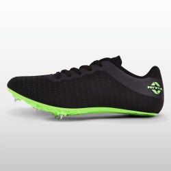 Nivia Running Spikes Stride 3.0 - Black/Neon