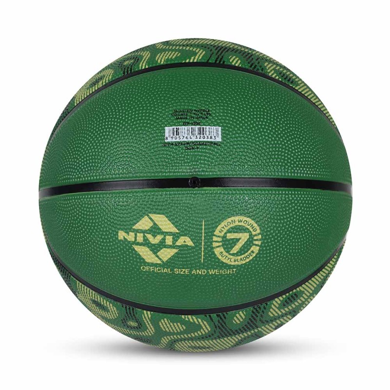 Nivia Safari Beginner Rubber Basketball - Multicolor Nivia Safari Beginner Rubber Basketball - Multicolor