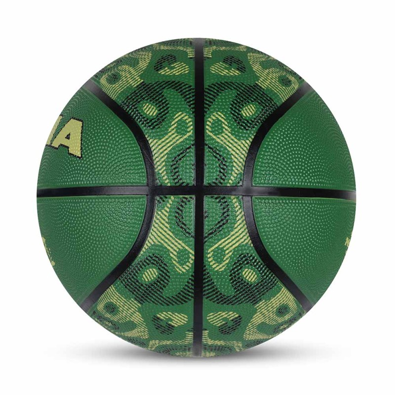Nivia Safari Beginner Rubber Basketball - Multicolor Nivia Safari Beginner Rubber Basketball - Multicolor