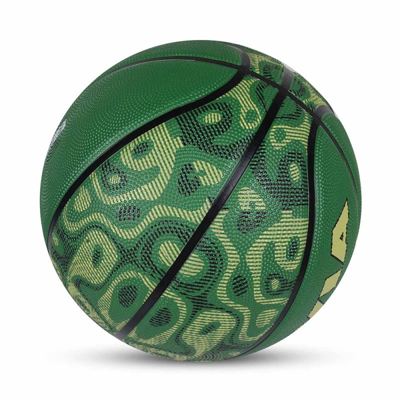 Nivia Safari Beginner Rubber Basketball - Multicolor Nivia Safari Beginner Rubber Basketball - Multicolor
