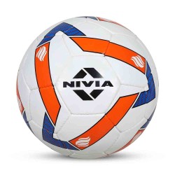 Nivia Shining Star Hand-Stitched Match Football - Multicolor