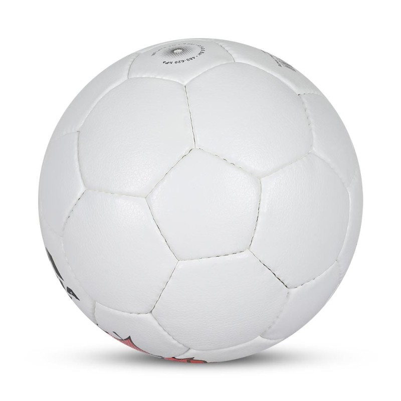 Nivia SHOOTING BALL, Match Ball, 32 Panels, Durable & Soft PU Leather Cover Hand-Stitched with Smooth Surface Matt, Latex Bladder, Match Ball Standard, Made for Tournaments , to Play on All Kind of Indoor & Outdoor Surfaces - Multicolor