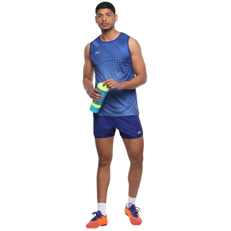 Nivia Skylite Track And Field Jersey Set - Navy/Royal Blue Nivia Skylite Track And Field Jersey Set - Navy/Royal Blue