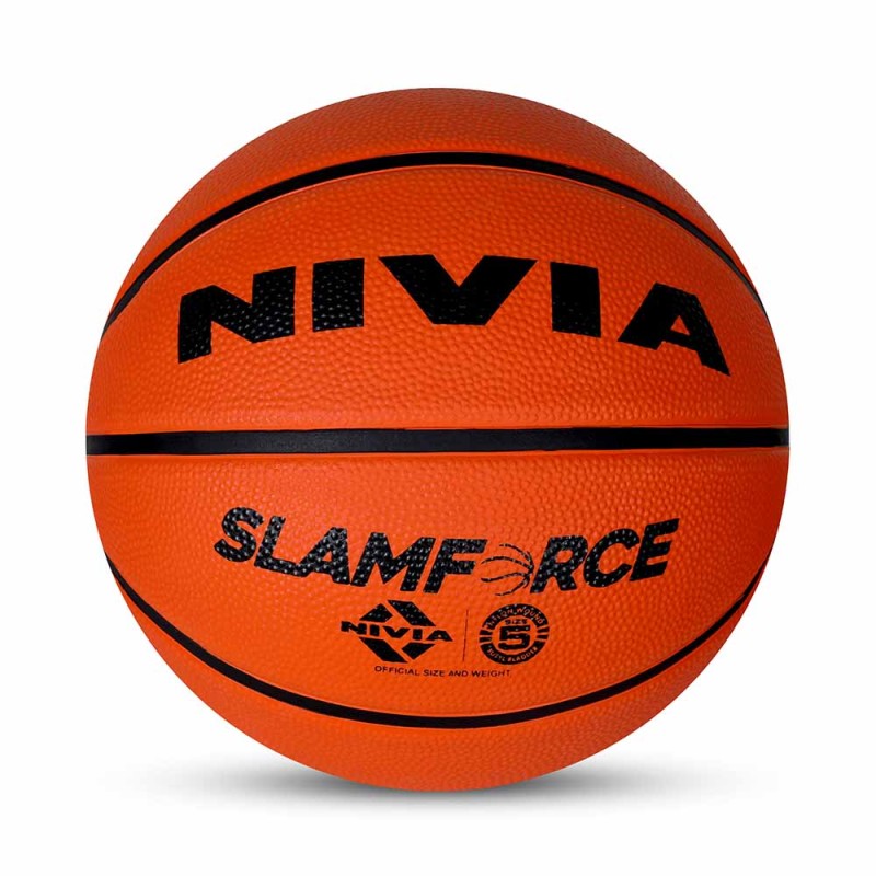 Nivia Slamforce Beginner Training Basketball - Orange Nivia Slamforce Beginner Training Basketball - Orange