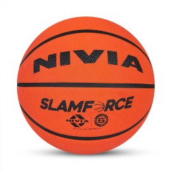 Nivia Slamforce Beginner Training Basketball - Orange Nivia Slamforce Beginner Training Basketball - Orange