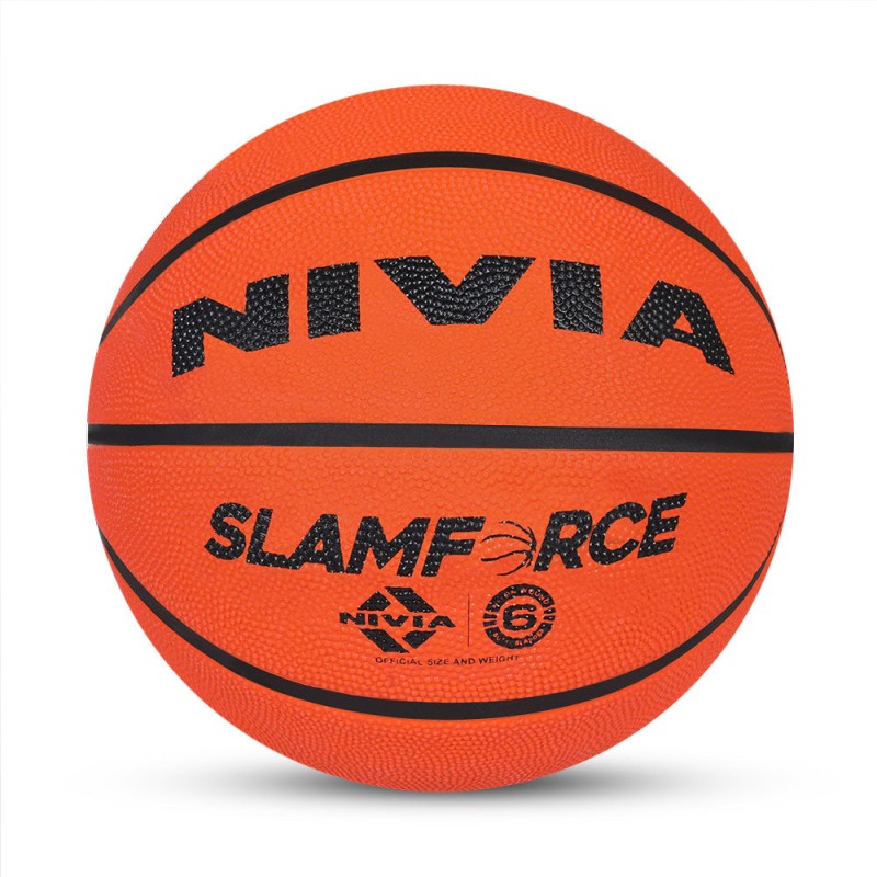 Nivia Slamforce Beginner Training Basketball - Orange Nivia Slamforce Beginner Training Basketball - Orange