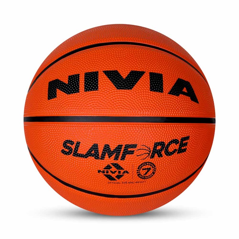 Nivia Slamforce Beginner Training Basketball - Orange Nivia Slamforce Beginner Training Basketball - Orange