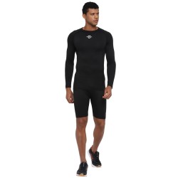 Nivia Training-1 Compression Shorts - Black