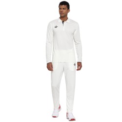 Nivia Bounce Full Sleeve Cricket Set - White