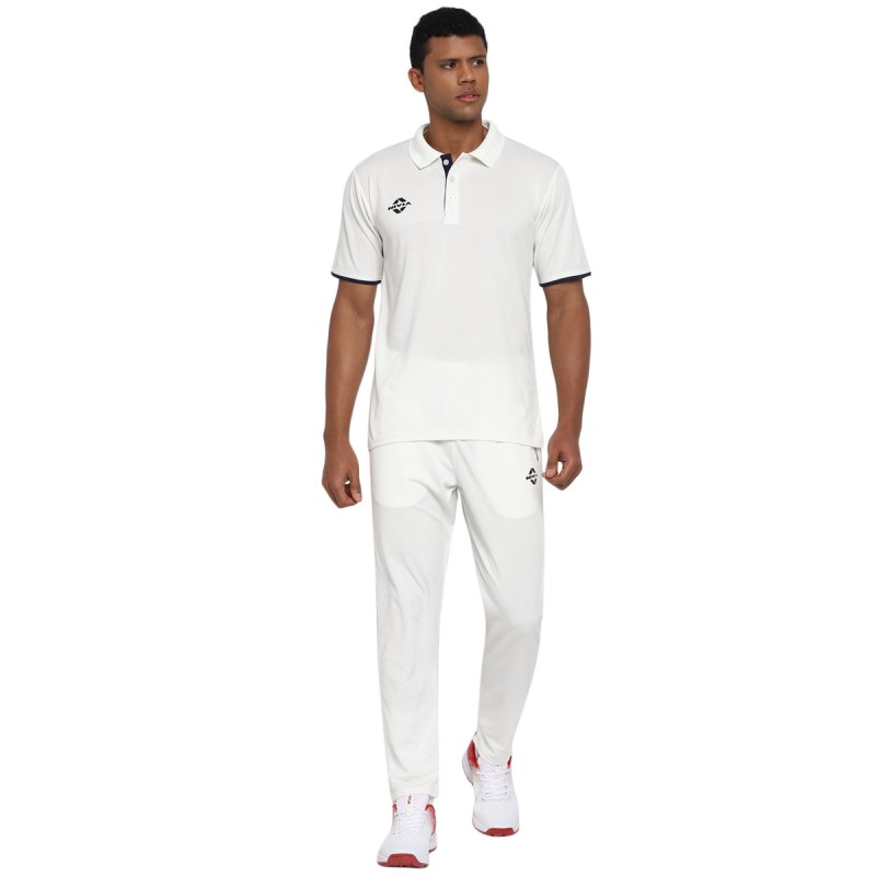 Nivia Bounce Half Sleeve Cricket Set - White Nivia Bounce Half Sleeve Cricket Set - White