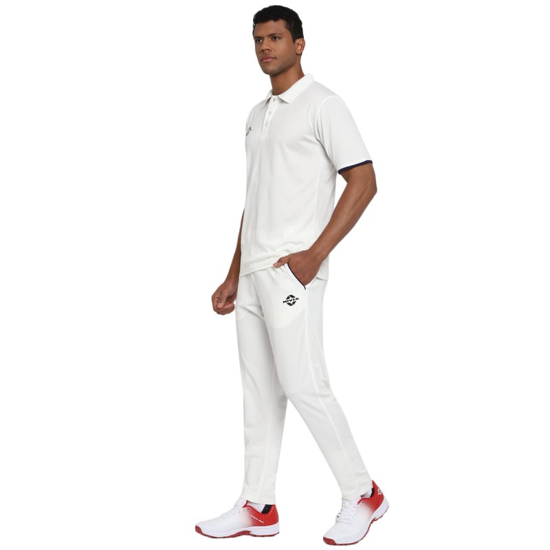Nivia Bounce Half Sleeve Cricket Set - White Nivia Bounce Half Sleeve Cricket Set - White