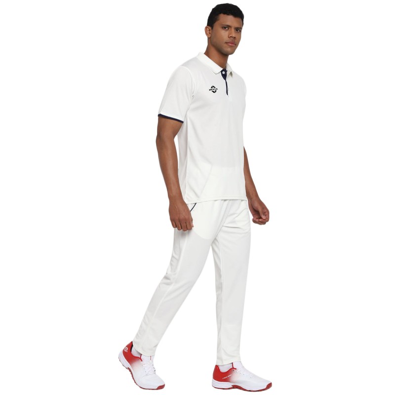 Nivia Bounce Half Sleeve Cricket Set - White Nivia Bounce Half Sleeve Cricket Set - White