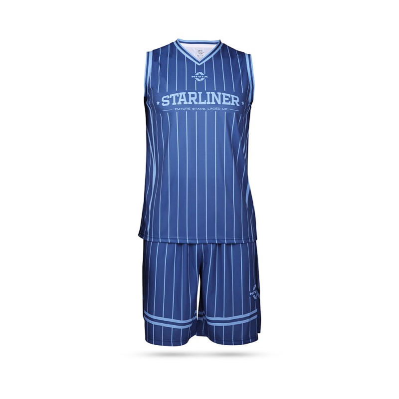 Nivia Starliner Basketball Jersey Set - Dark Blue Nivia Starliner Basketball Jersey Set - Dark Blue