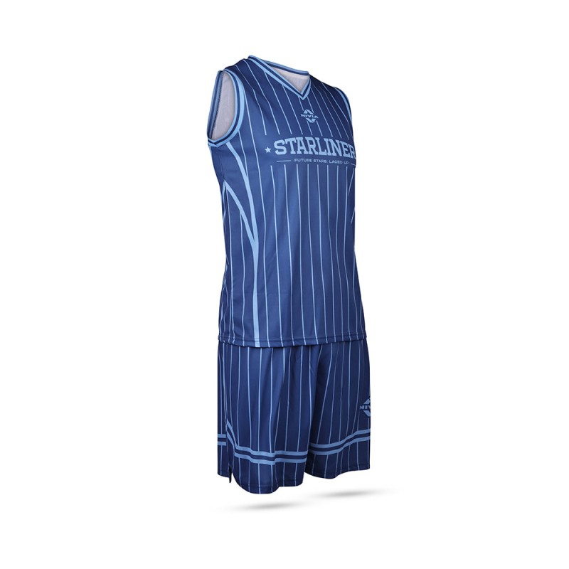 Nivia Starliner Basketball Jersey Set - Purple Nivia Starliner Basketball Jersey Set - Purple