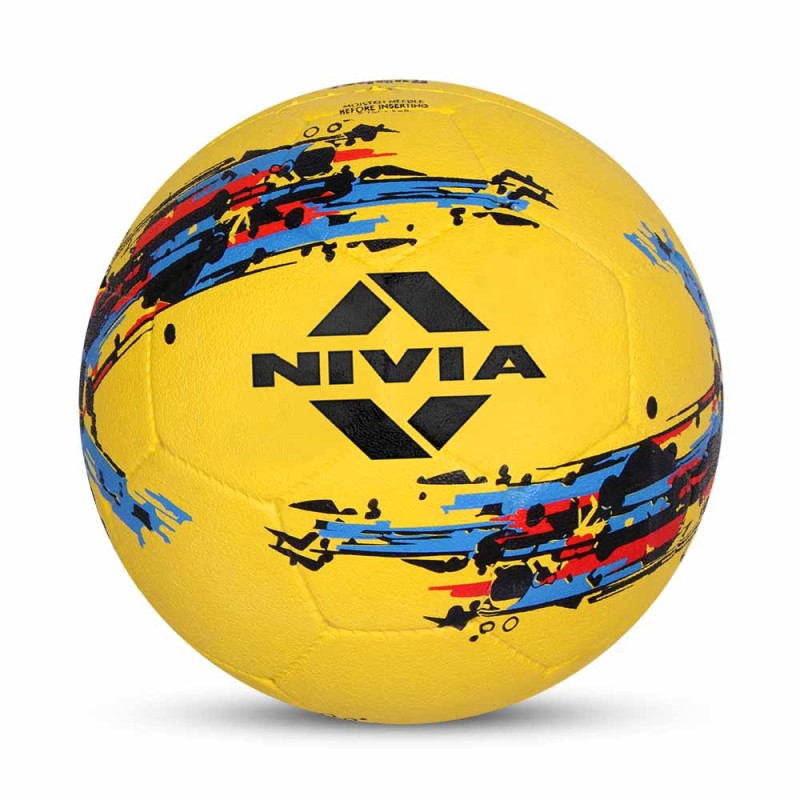 Nivia Storm 5 Hard Ground Training Football - Orange