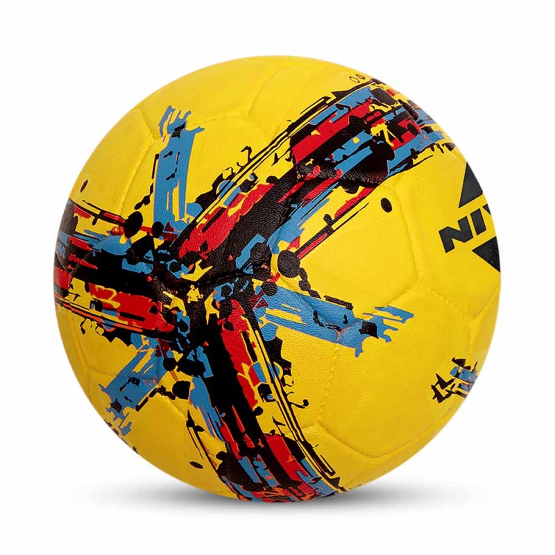 Nivia Storm 5 Hard Ground Training Football - Orange
