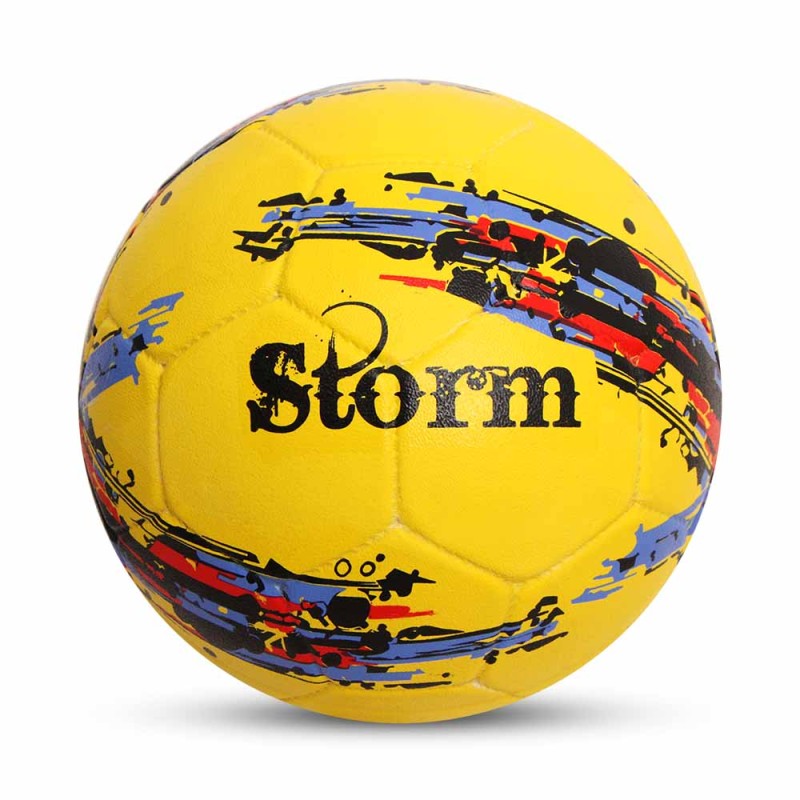 Nivia Storm 5 Hard Ground Training Football - Orange