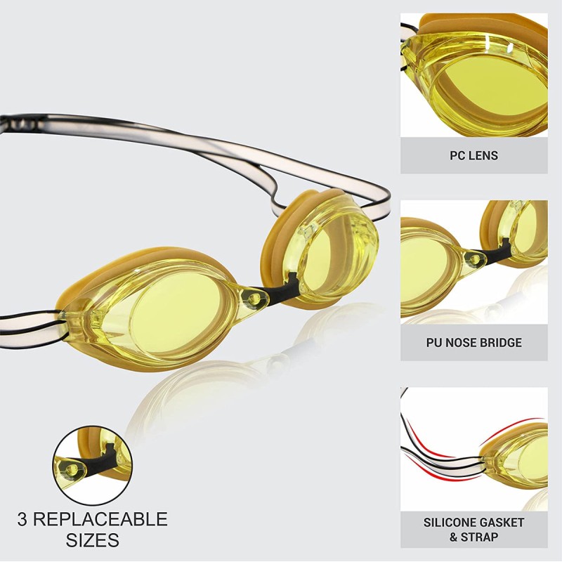 Nivia Storm Swimming Goggles - Multicolor