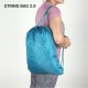 Nivia String Bag 2.0 - Black Gold Nivia String Bag 2.0 - Black Gold