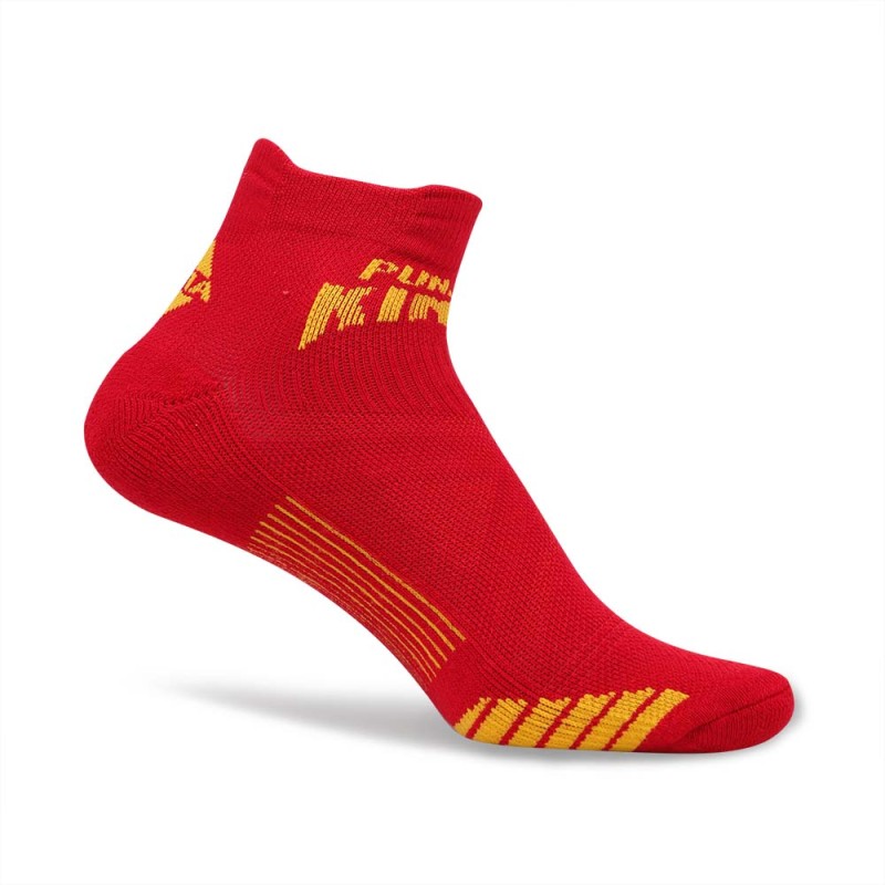 Nivia PUNJAB KINGS X NIVIA STRIPES 2.0 ANKLE SOCKS PACK OF 2 - Red/White Nivia PUNJAB KINGS X NIVIA STRIPES 2.0 ANKLE SOCKS PACK OF 2 - Red/White