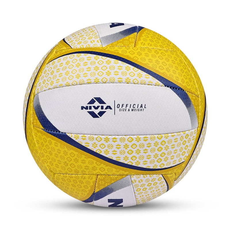 Nivia Super Synthetic Hand-Stitched Rubber Training Volleyball - Multicolor Nivia Super Synthetic Hand-Stitched Rubber Training Volleyball - Multicolor