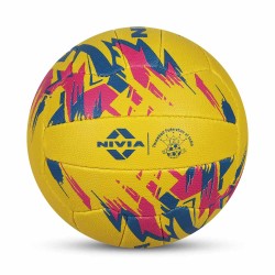 Nivia Men's Tournament Hand-Stitched Rubber Throwball - Multicolor Nivia Men's Tournament Hand-Stitched Rubber Throwball - Multicolor