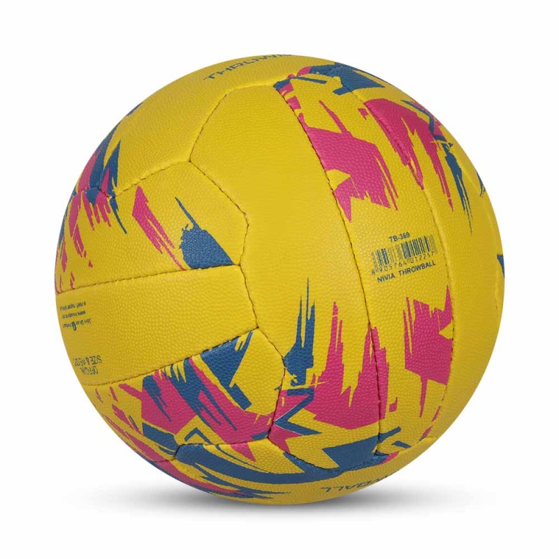 Nivia Men's Tournament Hand-Stitched Rubber Throwball - Multicolor Nivia Men's Tournament Hand-Stitched Rubber Throwball - Multicolor
