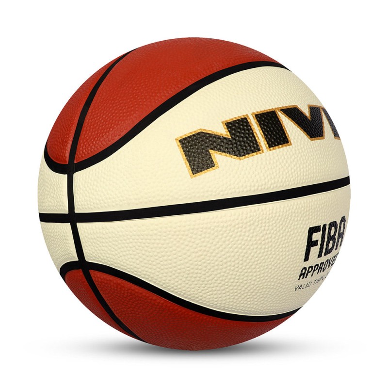 Nivia TopGrip 3.0 FIBA Level 2 Tournament Basketball - Multicolor Nivia TopGrip 3.0 FIBA Level 2 Tournament Basketball - Multicolor