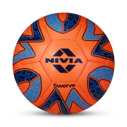 Nivia TPU Swerve Football - Neon Citrus/Festival Fuchsia