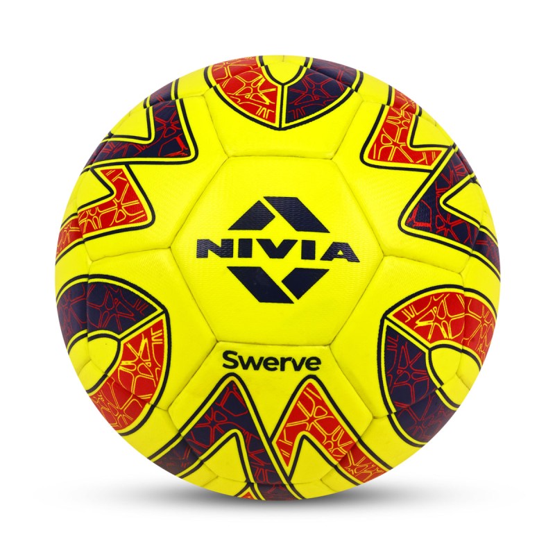 Nivia TPU Swerve Football - Yellow Nivia TPU Swerve Football - Yellow