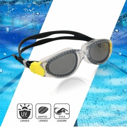 Nivia Uni-Pace Swimming Goggles - Black